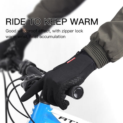 Unisex Touchscreen Thermal Full Finger Gloves