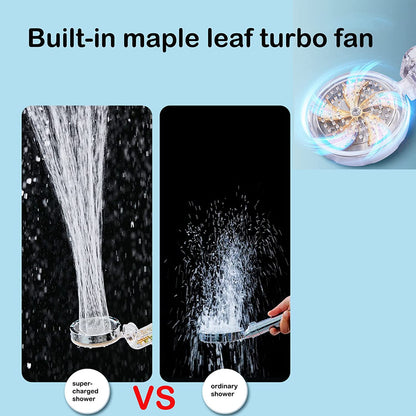 Turbocharged Filter Shower Head